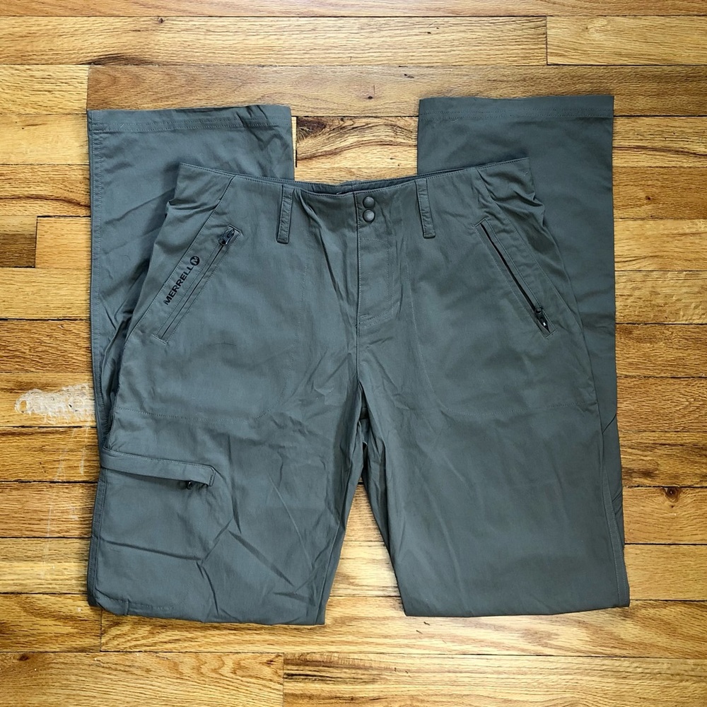 Merrell Women's Olive Gray Belay Hiking Pants